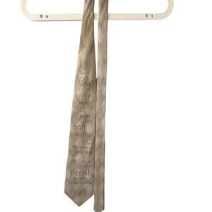 Eagles Wings Mens  Religious John 3:16 Neck Tie